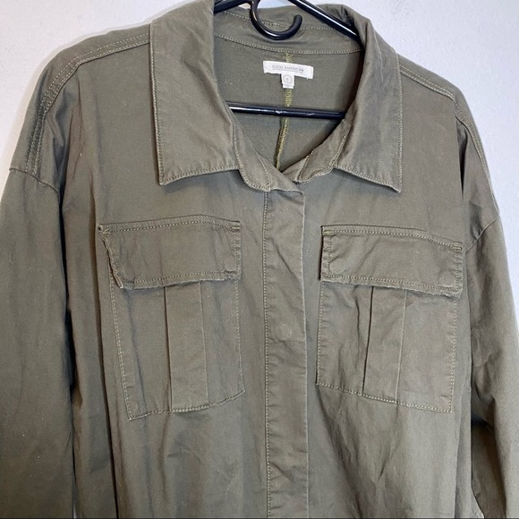 Good American FemFlight Hunter Green Long Sleeve Jumpsuit - Picture 7 of 11